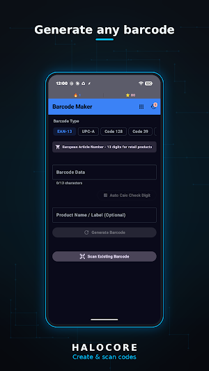 Barcode Maker: Gen & Scan Screenshot 0
