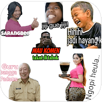 WA Lucu Bergerak Kocak Stiker