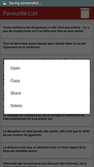 Citation Confiance Foi & Part Screenshot 2