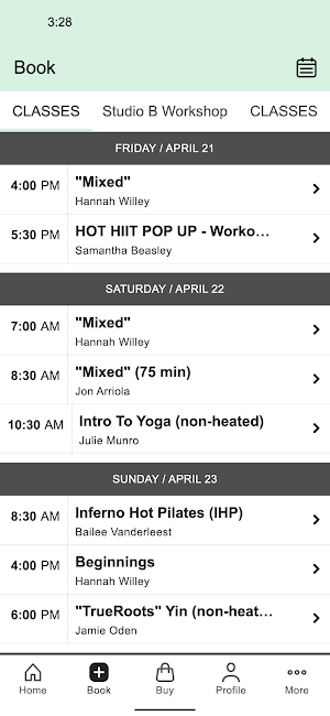 BEND Hot Yoga Prescott Screenshot 1