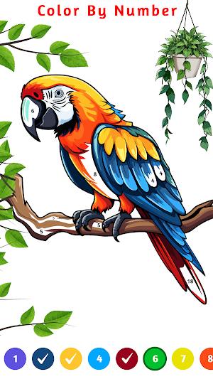 Paint by Number ：Coloring Book Screenshot 2