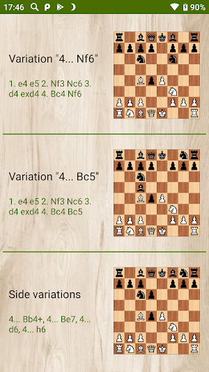 Chess - Scottish Gambit (full version) Screenshot 1