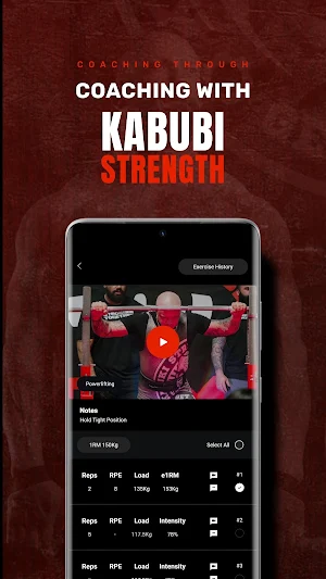 Kabuki Strength Training App Screenshot 3