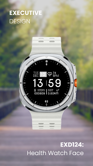 EXD124: Health Watch Face Screenshot 2