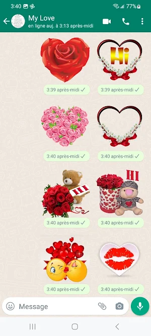 ملصقات و ستيكرات واتس اب عربية Screenshot 3