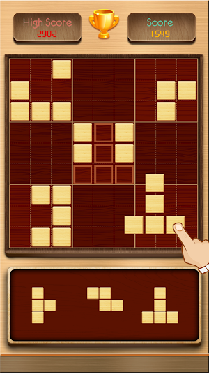 Wood Block Sudoku:Block Puzzle Screenshot 2