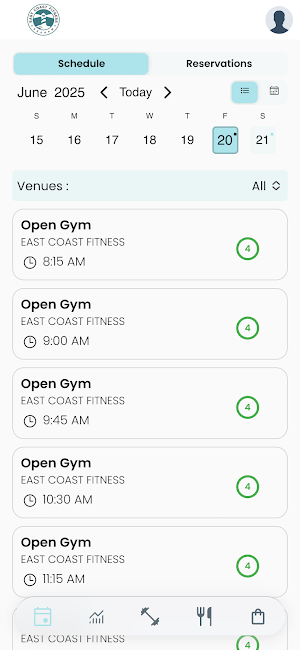 EAST COAST FITNESS Screenshot 0