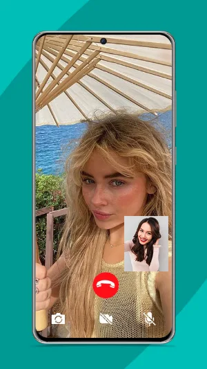 Sabrina Carpenter Video Call Screenshot 0
