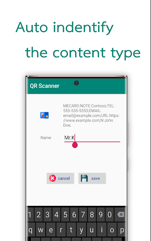 QR code reader & barcode scanner Screenshot 3