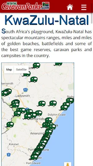 Camping South Africa Screenshot 1