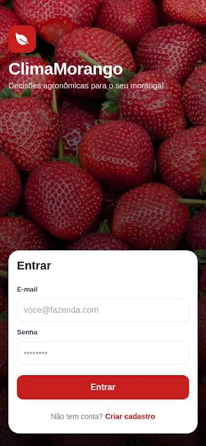 Clima Morango Screenshot 1