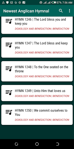 Church of Nigeria Hymnal Screenshot 1
