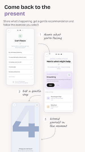 centered space: Calm Anxiety Screenshot 0