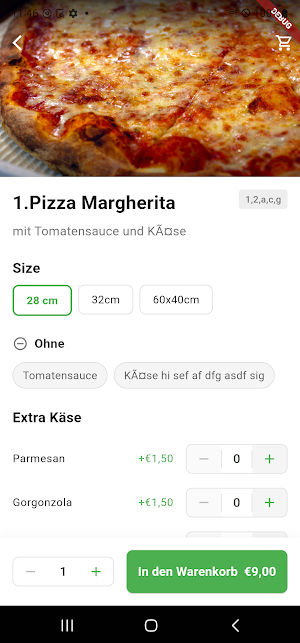 Modesign Online Bestellen Screenshot 2