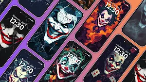 Horror Joker Wallpaper Screenshot 0