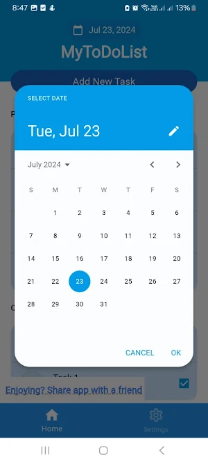 MyToDo Screenshot 0