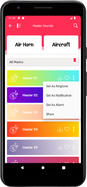Heater Sounds Screenshot 3
