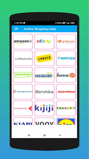 Online Shopping Italy Screenshot 0