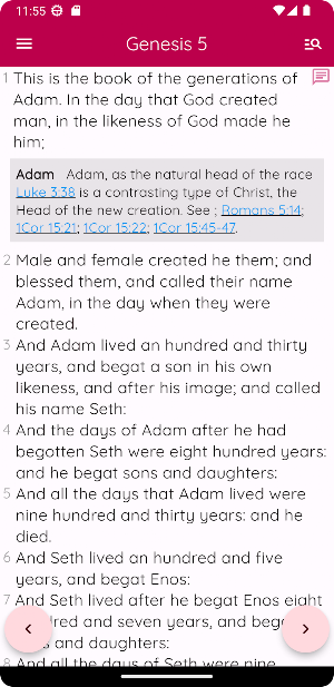Scofield Study Bible Screenshot 0