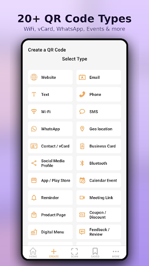 QR Scanner, Generator & Reader Screenshot 1