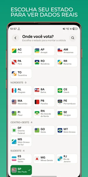 Simulador de Urna Eletrônica Screenshot 1