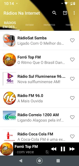 Rádios Na Internet Screenshot 1