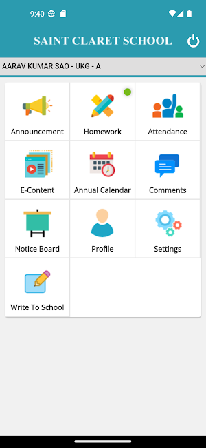 SAINT CLARET SCHOOL Screenshot 1