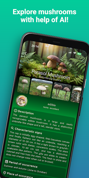 AI Mushroom Identifier Screenshot 0