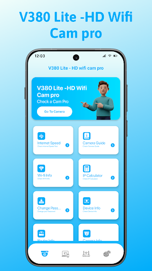 V380 Lite - HD wifi cam pro Screenshot 0