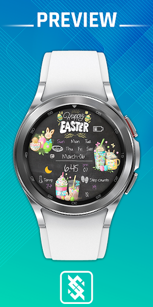 BFF34 - Happy Easter Milk tea Screenshot 0