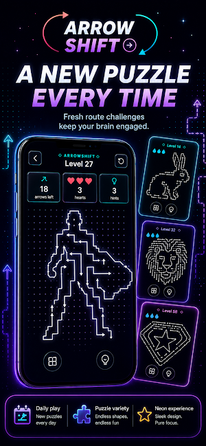 Arrow Shift - Puzzle Game Screenshot 2