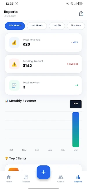 BillSnap - Invoice & GST Maker Screenshot 1