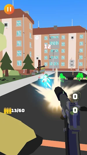 Zombie Gun 3D: City Survival Screenshot 1