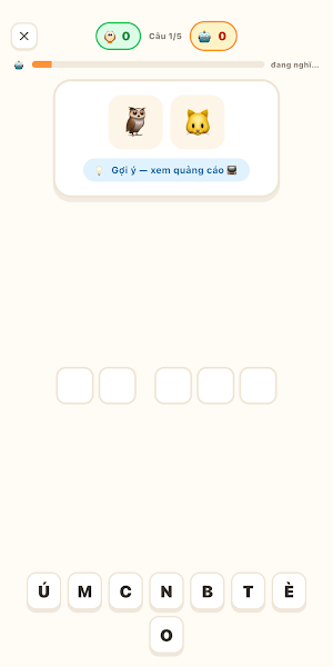 Vietnamese Word Picture Quiz Screenshot 3