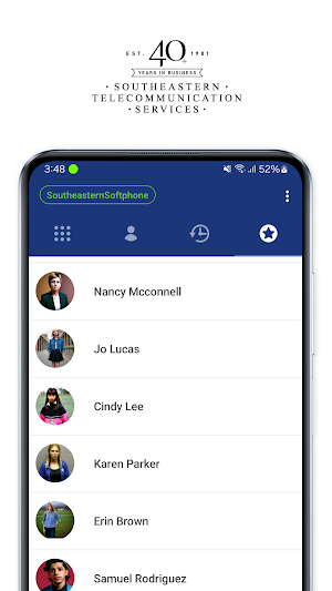 Southeastern Softphone Screenshot 3