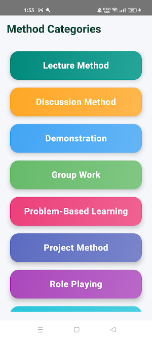 Teaching Methods Notes Screenshot 3