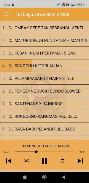 DJ Viral Javanese Remix Songs Screenshot 2