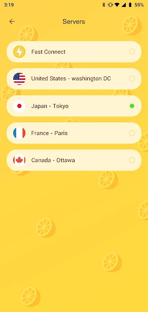 Kumquat VPN Screenshot 2