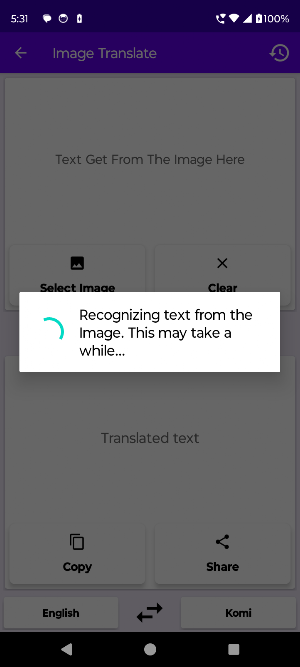 English To Komi Translator Screenshot 3