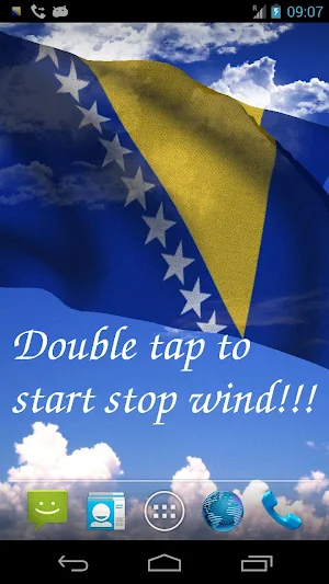 Bosnia Flag Screenshot 1