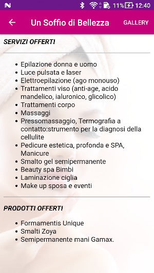 Un soffio di bellezza Screenshot 1