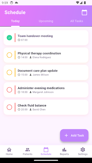 Nurse Care Tracker Screenshot 3