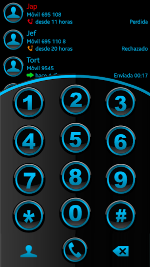 THEME ELEGANT HOLO EXDIALER Screenshot 0