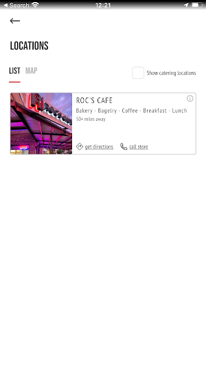 Rocs Cafe Screenshot 1