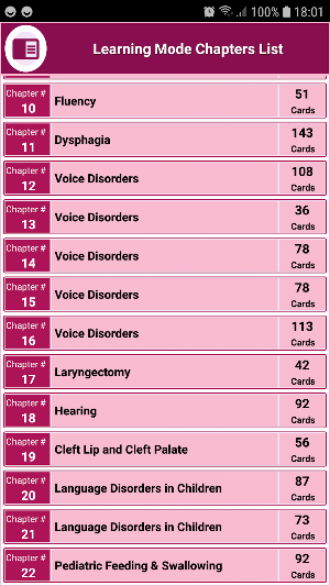 Speech-Language Pathology Exam Review Notes & Quiz Screenshot 1