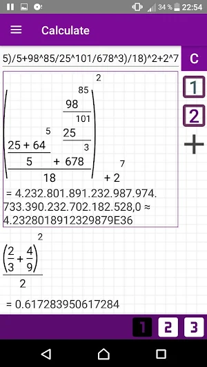 Graphical Mathematical Calcula Screenshot 1