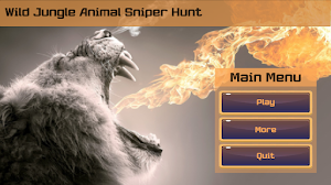 Wild Jungle Animal Sniper Hunt Screenshot 0