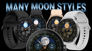 To The Moon Hybrid Watch Face Screenshot 1