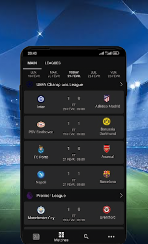 Golden Score - Foot en direct Screenshot 1