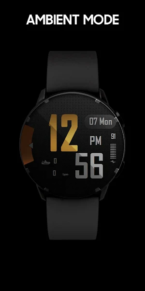 [SSP] Clear Digital Watch Face Screenshot 3
